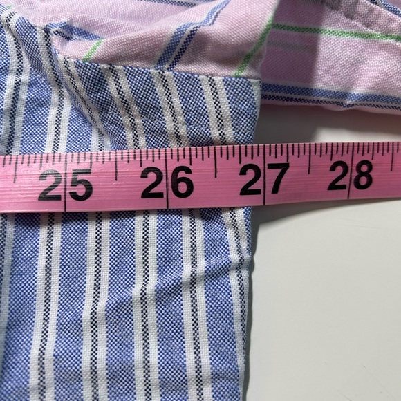 NWT POLO RALPH LAUREN Men Long Sleeve Multi Color Striped Button Oxford XXL $138 - Picture 10 of 13